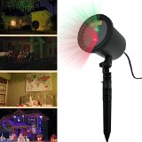 Waterproof Red and Green Dual Laser Landscape Projector Light for GardenTreeOutdoor Wall Decoration And Christmas Holiday Decoration