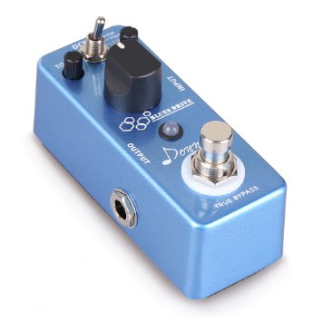 Donner Blues Drive Classical Electronic Vintage Overdrive Guitar Effect Pedal True Bypass WarmHot Modes