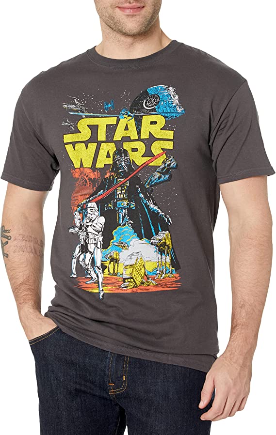 STAR WARS Men's Galactic Battle T-Shirt