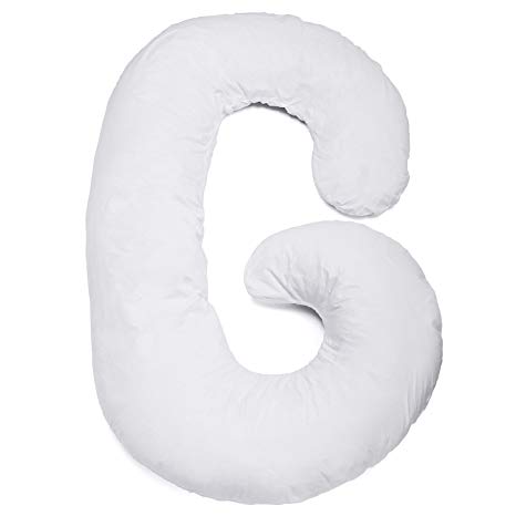 S2BMOM Premium Contoured Total Body Pillow / Maternity Pillow / Pregnancy Pillow ( J Shape ) by S2BMOM