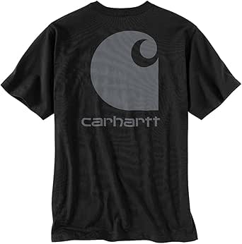 Carhartt Men's Relaxed Fit Heavyweight Short-Sleeve Pocket C Graphic T-Shirt