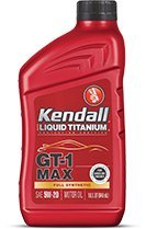 Kendall GT-1 Max 0w-20 with Liquid Titanium - 12/1 qt. case