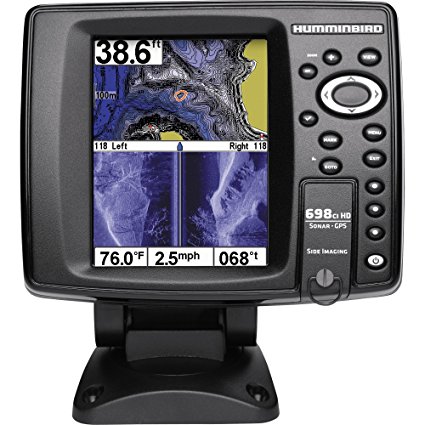 Humminbird 409470-1 600 698ci HD SI Internal GPS/Sonar Combo Fishfinder with Side Imaging (Black)