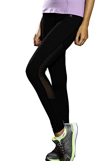 Matymats Yoga Pants for Women Gym Running Workout Leggings Performance Tights