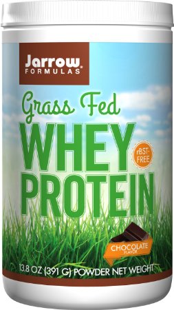 Jarrow Formulas Whey Protein Grass Fed, Sports Nutrition, Chocolate, 391 g