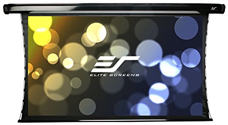 Elite Screens CineTension2, 100-inch 4:3, Tab-Tensioned Electric Drop Down Projection Projector Screen, TE100VW2