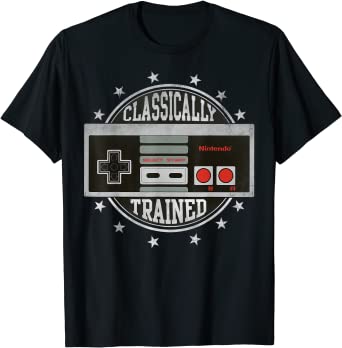 Nintendo NES Controller Classically Trained Graphic T-Shirt