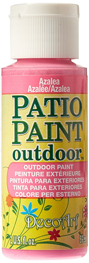 DecoArt Patio Paint 2-Ounce Azalea Acrylic Paint