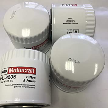 Motorcraft FL-820-S Oil Filter(4 Pack)