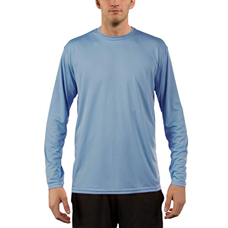 Vapor Apparel Men's UPF 50  UV Sun Protection Performance Long Sleeve T-Shirt