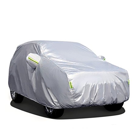 MATCC Car Cover Waterproof SUV Cover Auto Cover All Season All Weather Protection Vehicle Cover Fits SUV Car (190''Lx75''Wx72''H)