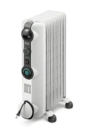 Delonghi KH390715CM Comfort Temp Full Room Radiant Heater, Light Gray