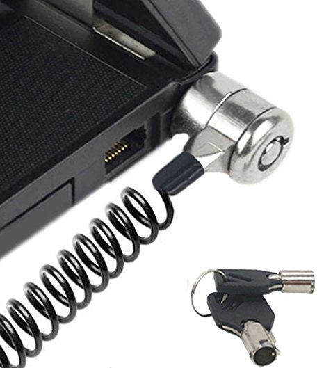 Laptop Cable Lock Security Cable Lock Anti Theft Lock for Laptop Notebooks and Other Devices