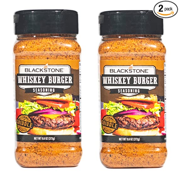 Ultimate Barbecue Spices, Gourmet Flavor Seasoning Bundle (2 Pack), Use for Grilling, Cooking, Smoking - Meat Rub, Dry Marinade, Rib Rub (Whiskey Burger, 9.6 Ounce)