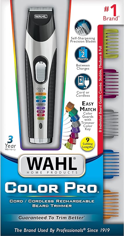 WAHL Color Pro Beard Trimmer, 1 Count