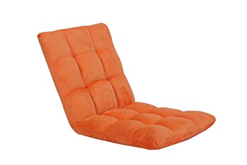 Porpora Folding Floor Chair Sofa Home Essential, Orange