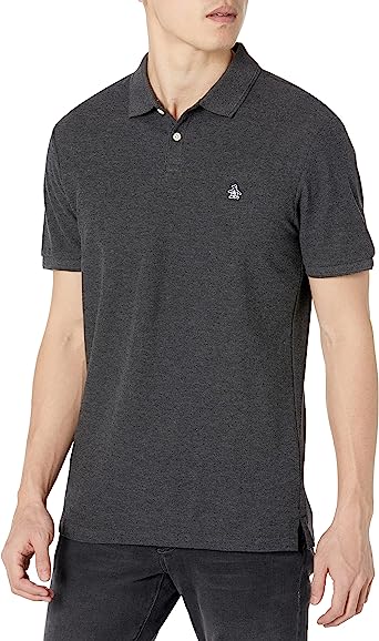 Original Penguin Men's Sticker Daddy Short Sleeve Polo Shirt