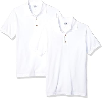 Gildan Adult Ultra Cotton Pique Sport Shirt, Style G3800, 2-Pack