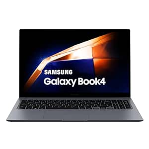 Samsung Galaxy Book4 (Gray, 16GB RAM, 512GB SSD) | 15.6" Full HD Screen | Intel Core i7 1355U Processor | Windows 11 Home | MS Office 2021 | Fingerprint Reader | Intel Iris XE Graphics | RJ45 LAN Port