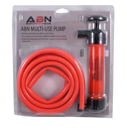 ABN Multi-Use Siphon Fluid Transfer Pump Kit for Gas Oil Liquid and Air