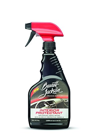 Barrett-Jackson Interior Car Cleaner, Detailer and Protectant - Dashboard Cleaner - Interior Detailer - for Premium Car Cleaning and Car Care, 9952, 16 oz.
