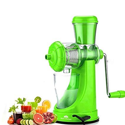 Rylan Deluxe Manual Fruit and Vegetable Juicer with Steel Handle and Waste Collector with Vaccum Locking System Hand Juicer, Fruit Juicer For All Fruits , Orange Juice Squeezer , Juice Maker Machine , Juicer Hand Machine , Orange Juicer