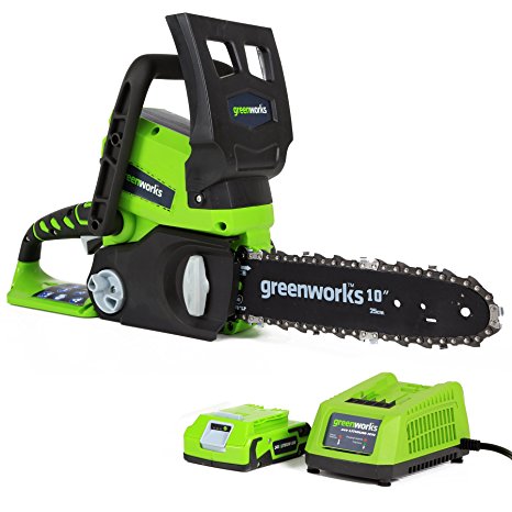 Greenworks Tools 2000007-a Battery Powered Chainsaw - 24V