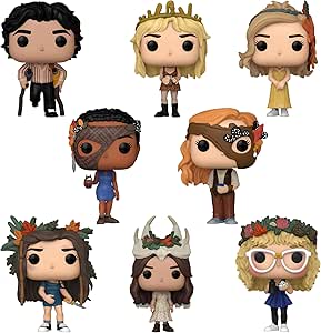 Funko Pop! Yellowjackets Set of 8 - Ben, Misty, Taissa, Jackie, Lottie, Van, Natalie and Shauna