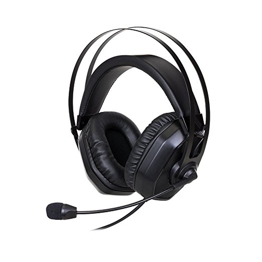 Cooler Master MasterPulse MH320 Gaming Headset, 3.5mm, Self-Adjusting Headband, Amped Mic, Volume Control