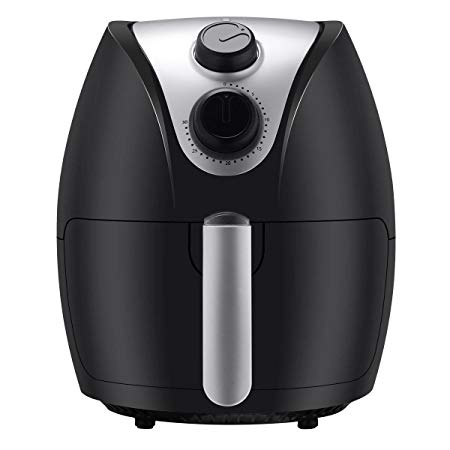 Dmarketdeal 1500W Electric Air Fryer Cooker with Rapid Air Circulation System (Black)