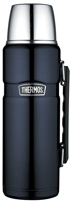 Thermos Stainless King Flask, Midnight Blue, 1.2 L