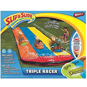 Slip N' Slide Triple Racer with Slide Boogies