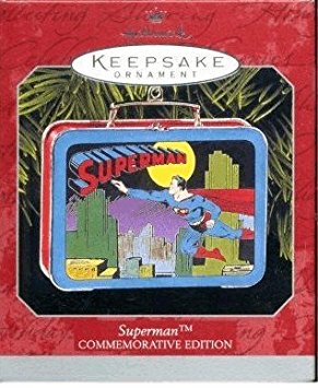 Hallmark Keepsake Ornament, Superman Tin Lunchbox, Dated 1998