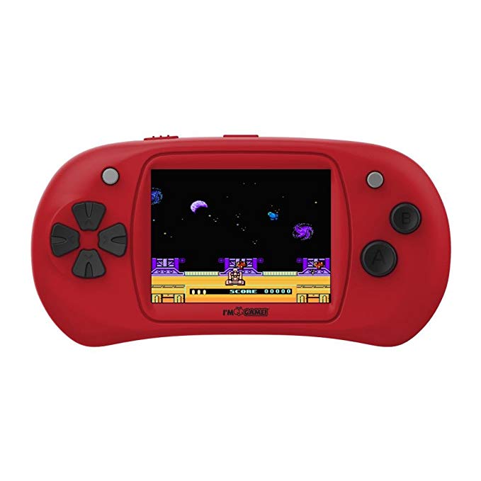 I'm Game 150 Games Handheld Player With 2.4 Inch Color Display Red