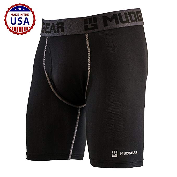 MudGear Performance Boxer Brief for Men, Breathable Wicking Base Layer Underwear Packed with Tech for Sports and Running