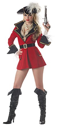 California Costumes Women's Captain's Treasure Costume