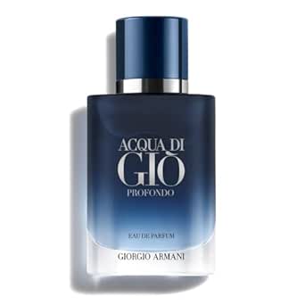 Armani Beauty - Acqua di Giò Profondo - Eau de Parfum - Cologne for Men - Fresh & Aromatic Men’s Fragrance - Mandarin, Lavender, Cedarwood Notes