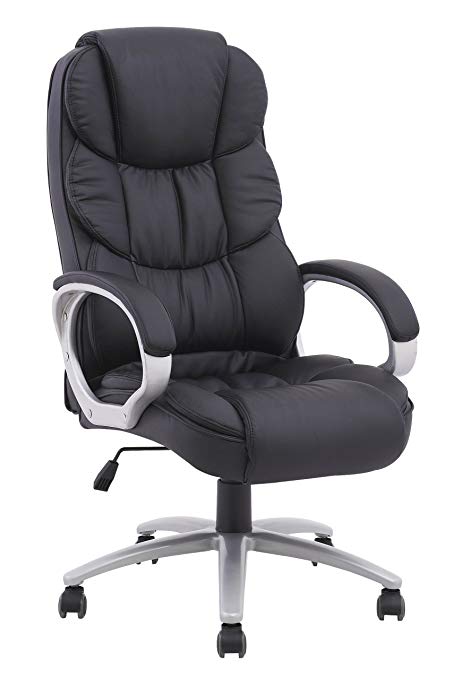 BestOffice OC-2610-Black Office Chair, 1, Black