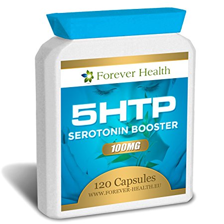5HTP - Serotonin Booster - Sleep Better and Feel Better ! This 5 HTP Tablet Helps with Insomnia Depression Anxiety Mood Swings and Migraine Headache - 120 Pill - FREE UK DELIVERY   FREE DIET PLAN / HEALTHY EATING PLAN - Saint Johns Wort - Also Helps WEIGHT LOSS By Controlling Appetite - 5-HTP 120 Tablets