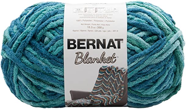 Bernat Blanket Yarn, Tide Pool