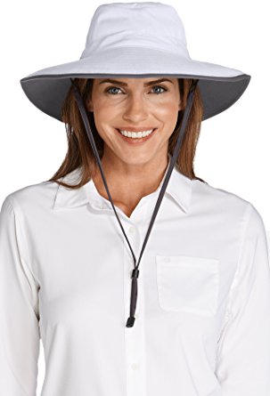 Coolibar UPF 50  Women's Shapeable Sun Catcher Hat - Sun Protective