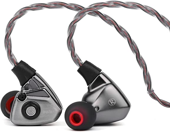 DUNU Titan S Classic Titan Single Dynamic Driver IEM with Detachable 2pin Cable for Audiophile Musician