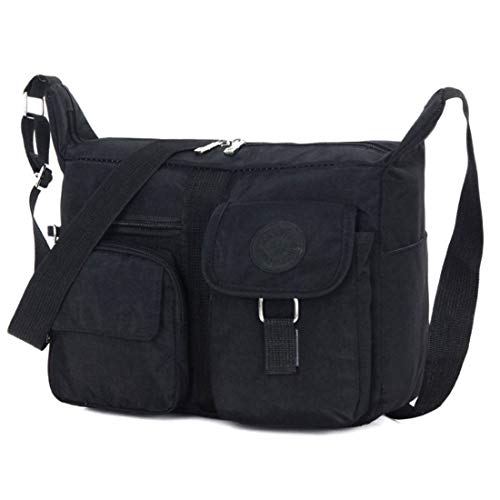Fadsace Women Nylon Casual Shoulder Bags Handbag Travel Bag Messenger Cross Body Bags