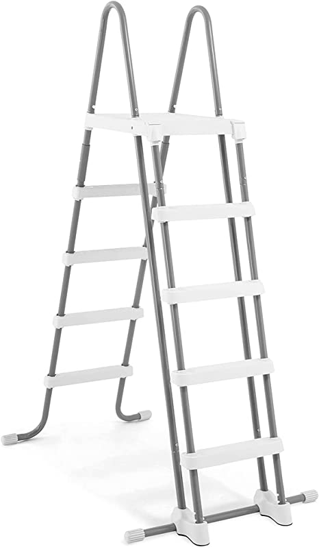 Intex 28077E Intex-52 Inch Ladder with Removable Steps Pool, 1 Size, Grey