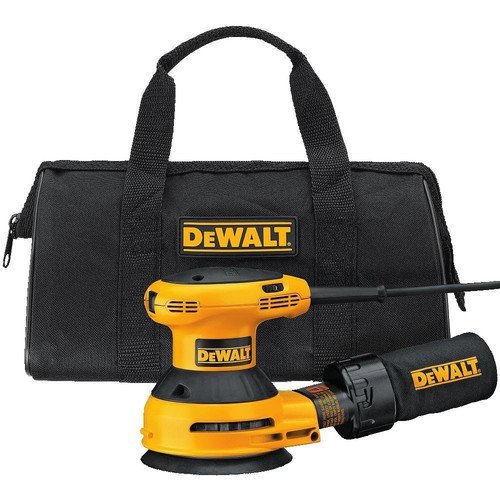 Factory-Reconditioned DEWALT D26453KR 3 Amp 5-Inch Variable Speed Random Orbit Sander Kit with Cloth Dust Bag