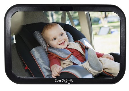 Baby Car Mirror EyesOnSmilereg Original with Lifetime Guarantee