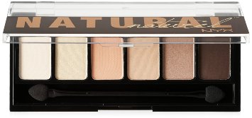 NYX Cosmetics The Natural Shadow Palette, 0.21 Ounce