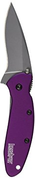 Kershaw 1620PUR Scallion Folding Knife (Purple) with SpeedSafe