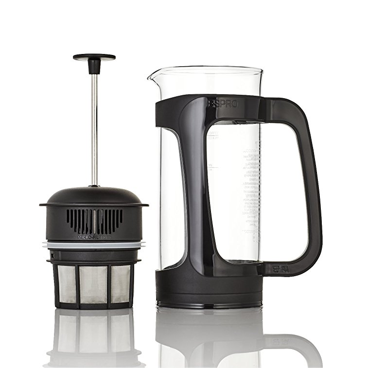 Espro Coffee Press P3-18 oz, Glass Carafe and Black Plastic Cage