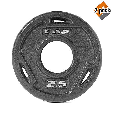 CAP Barbell 2-Inch Olympic Grip Plate